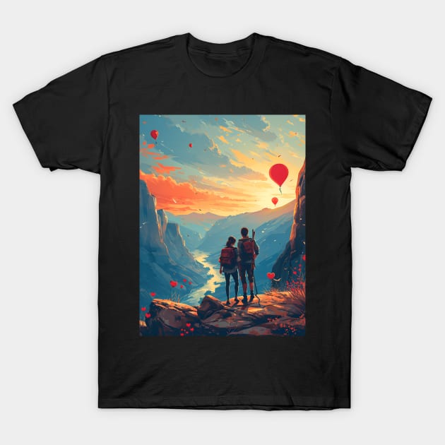 Discover True Romance: Art, Creativity and Connections for Valentine's Day and Lovers' Day T-Shirt by insaneLEDP